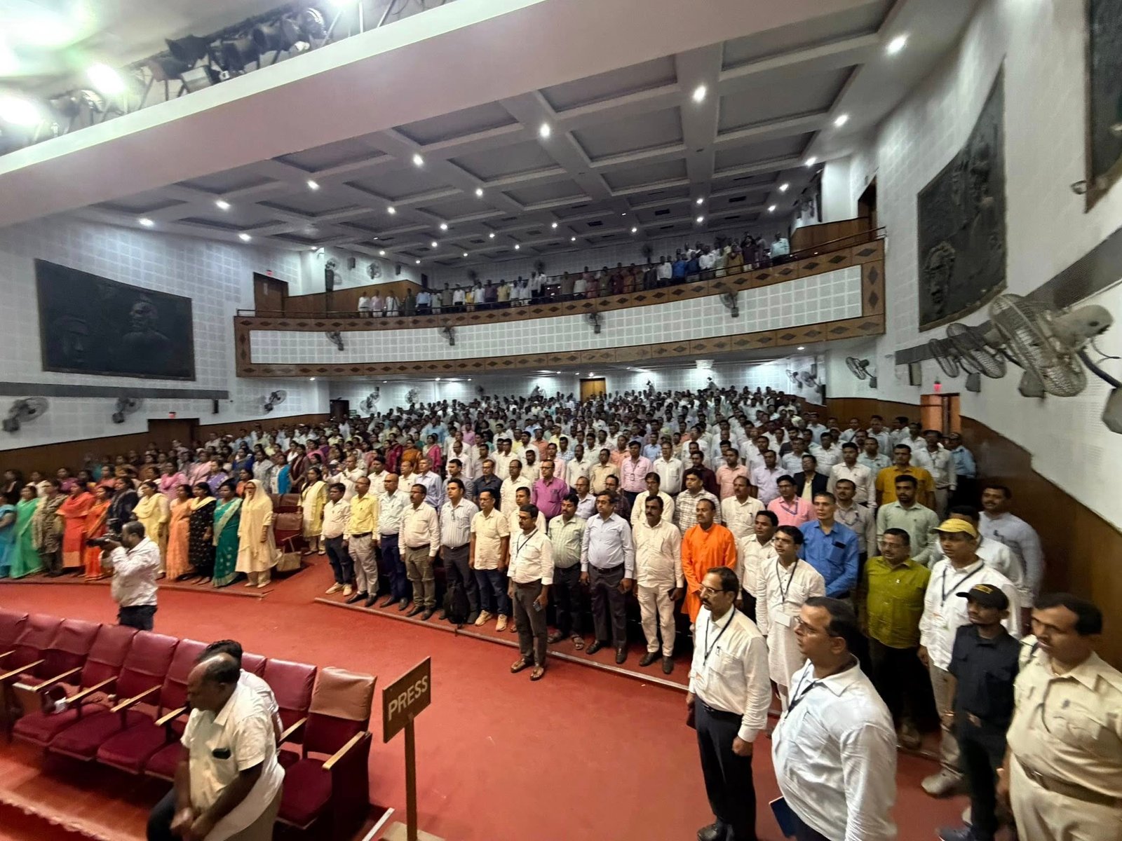रवीन्द्र भवन में आयोजित 'शैक्षिक परिचर्चा