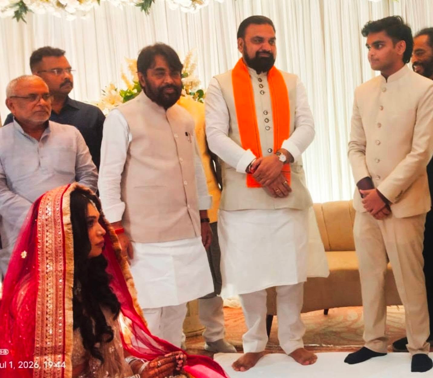 राम बदन राय जी की पुत्री के सगाई