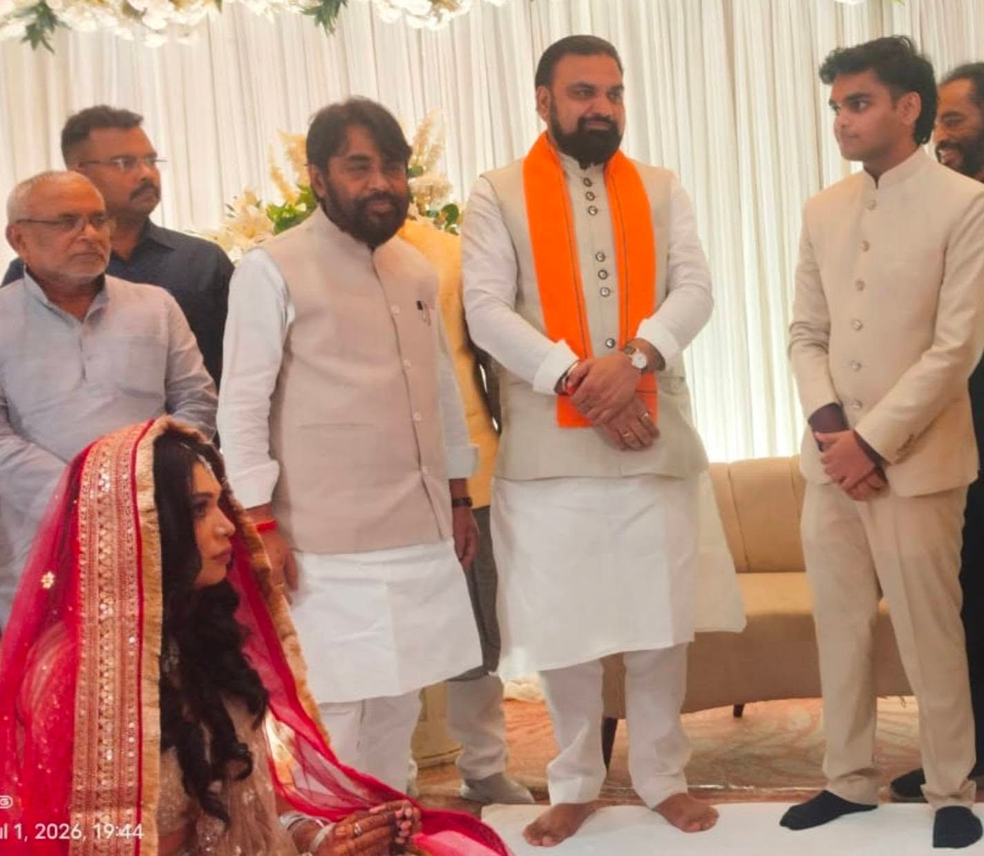 राम बदन राय जी की पुत्री के सगाई