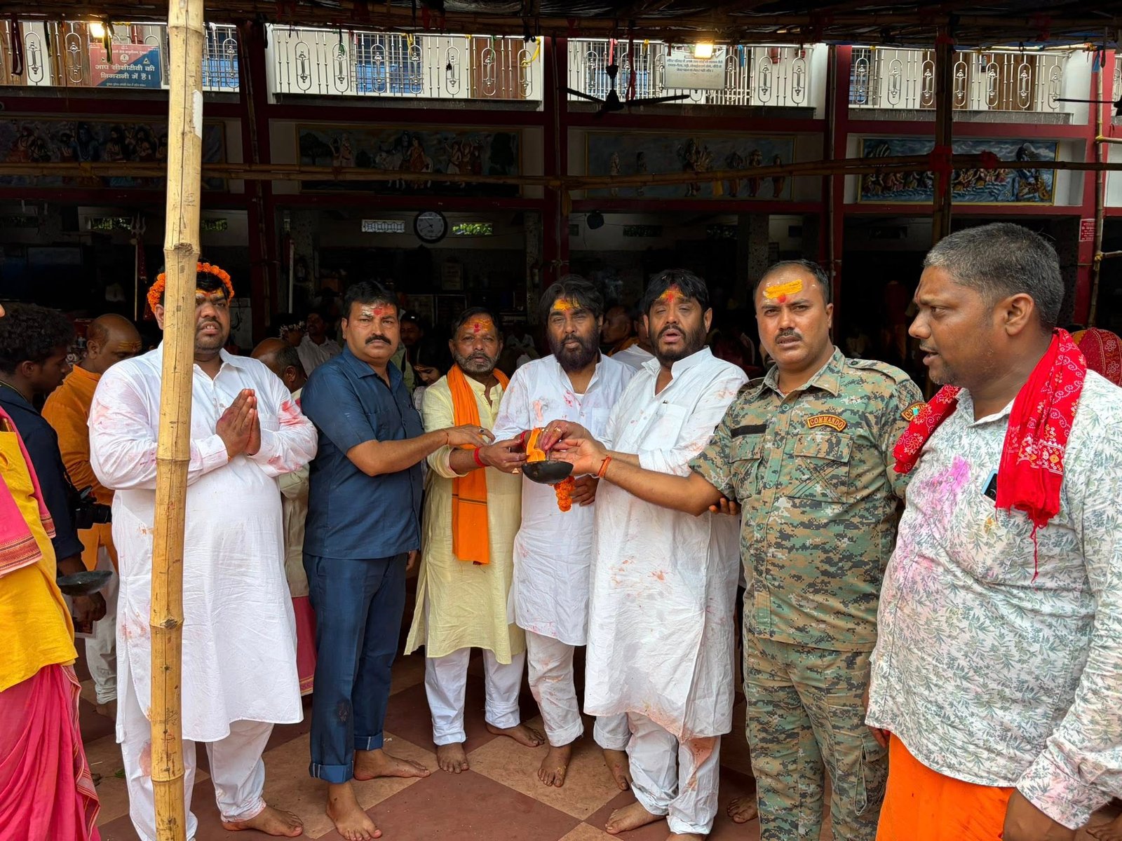 श्री वासुकीनाथ धाम में बाबा के दर्शन